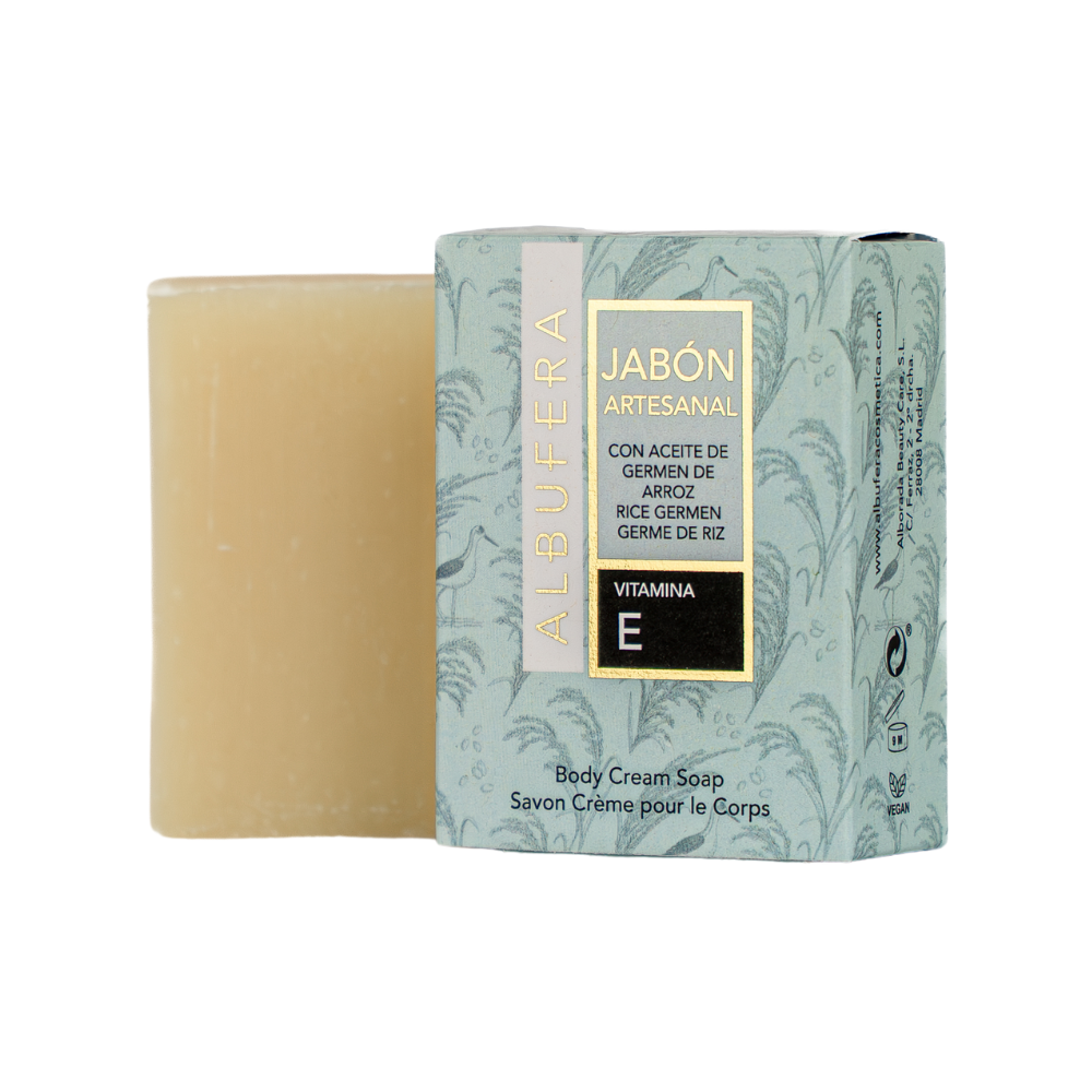 JABON ARTESANAL GERMEN ARROZ 100 Grs. - (Tradición Natural para un Cuidado Completo)