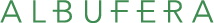 Albufera logo solo letras en verde sin fondo